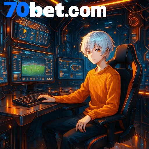 Imagem promocional da BET70 apresentando a plataforma e seus recursos
